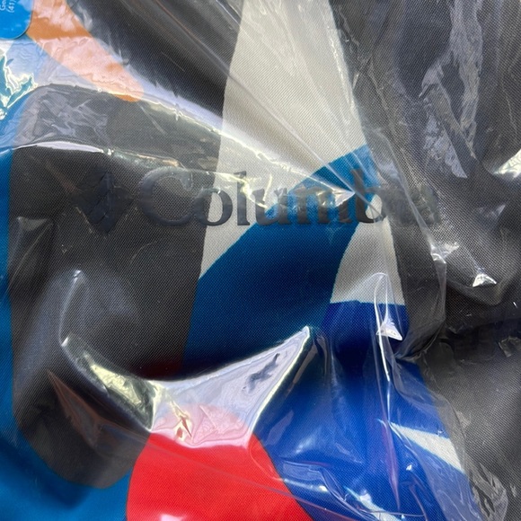 NWT Columbia Kids Glennaker Springs Jacket Chalk in the Leaves/Savory SZ M 10/12 - Picture 6 of 8